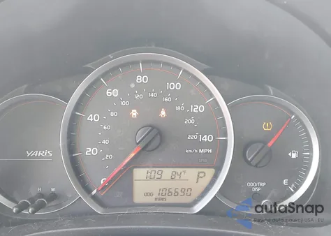 2012 Toyota Yaris Le из США, поврежденный, VIN JTDKTUD32CD515381